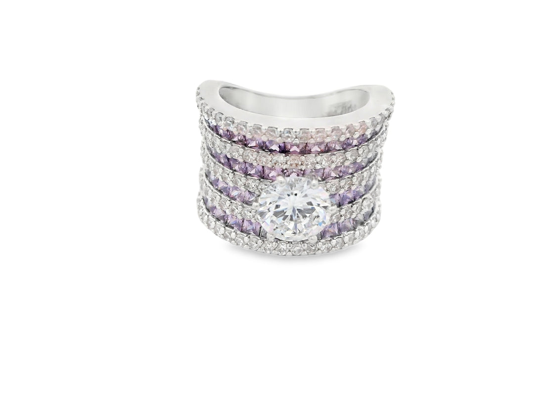 Zircon Finger Ring  24107