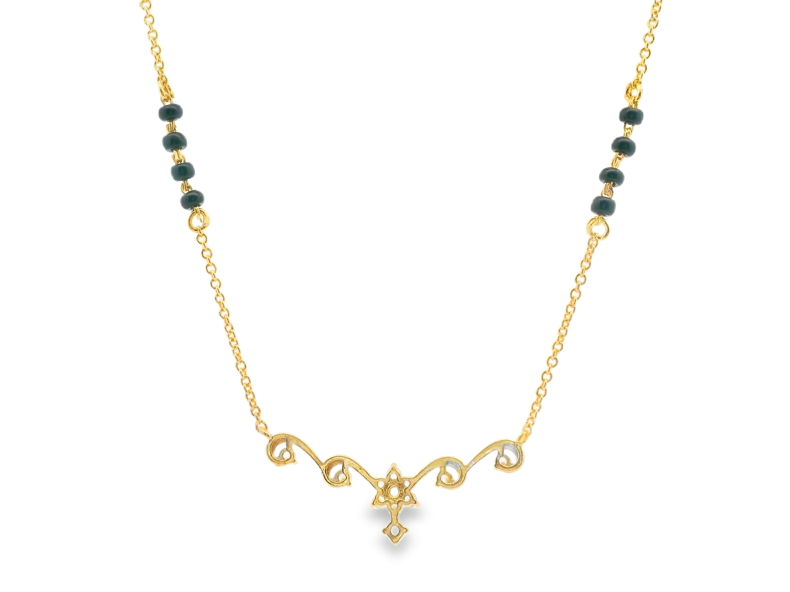 Zircon Mangalsutra  24427