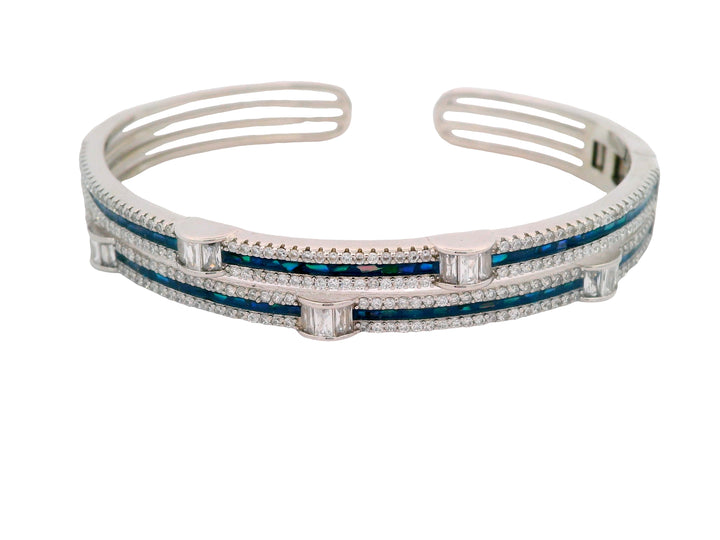 92.5 Sterling Silver Royale Multi-Row Kada 25699