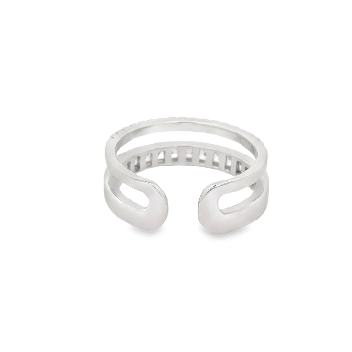 92.5 Sterling Silver Finger Ring  26937