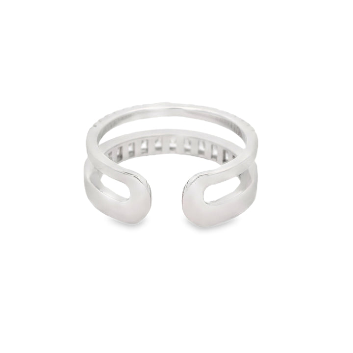 92.5 Sterling Silver Finger Ring  26938
