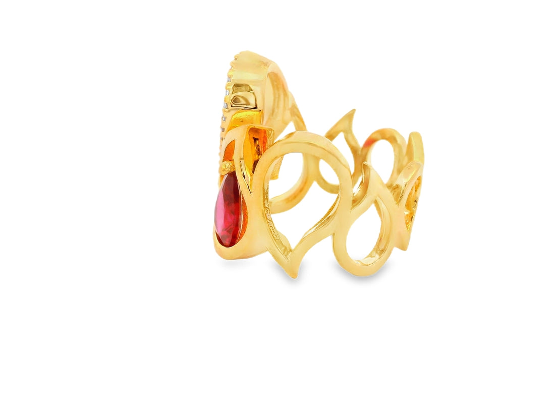 Zircon Finger Ring  27860