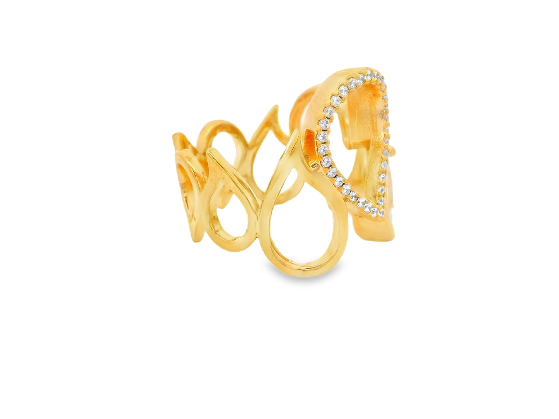 Zircon Finger Ring  27860