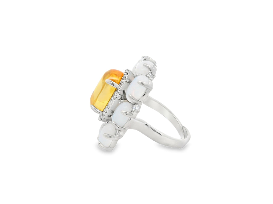 Zircon Finger Ring  28014