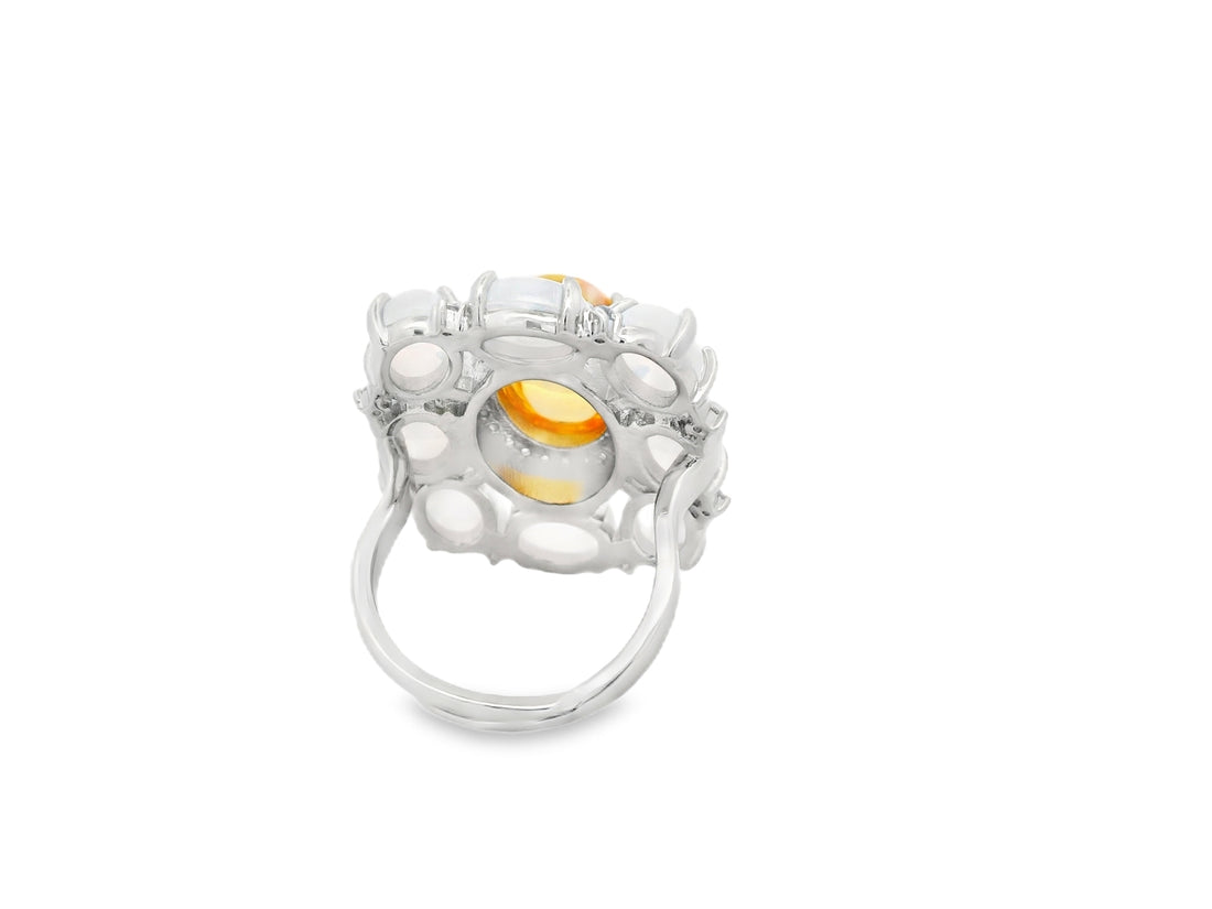 Zircon Finger Ring  28014