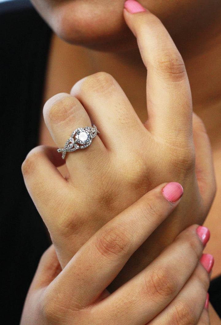 Zircon Finger Ring 51