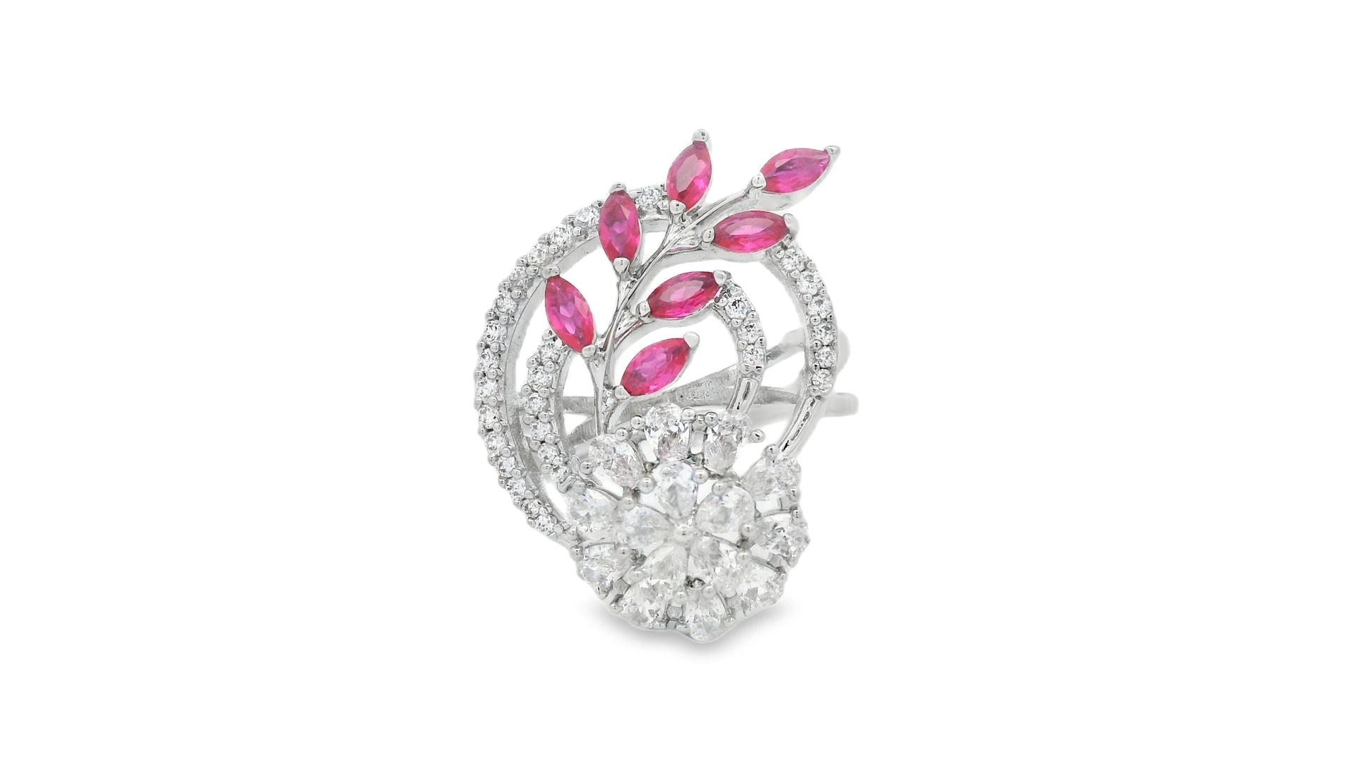 Zircon Finger Ring 29156