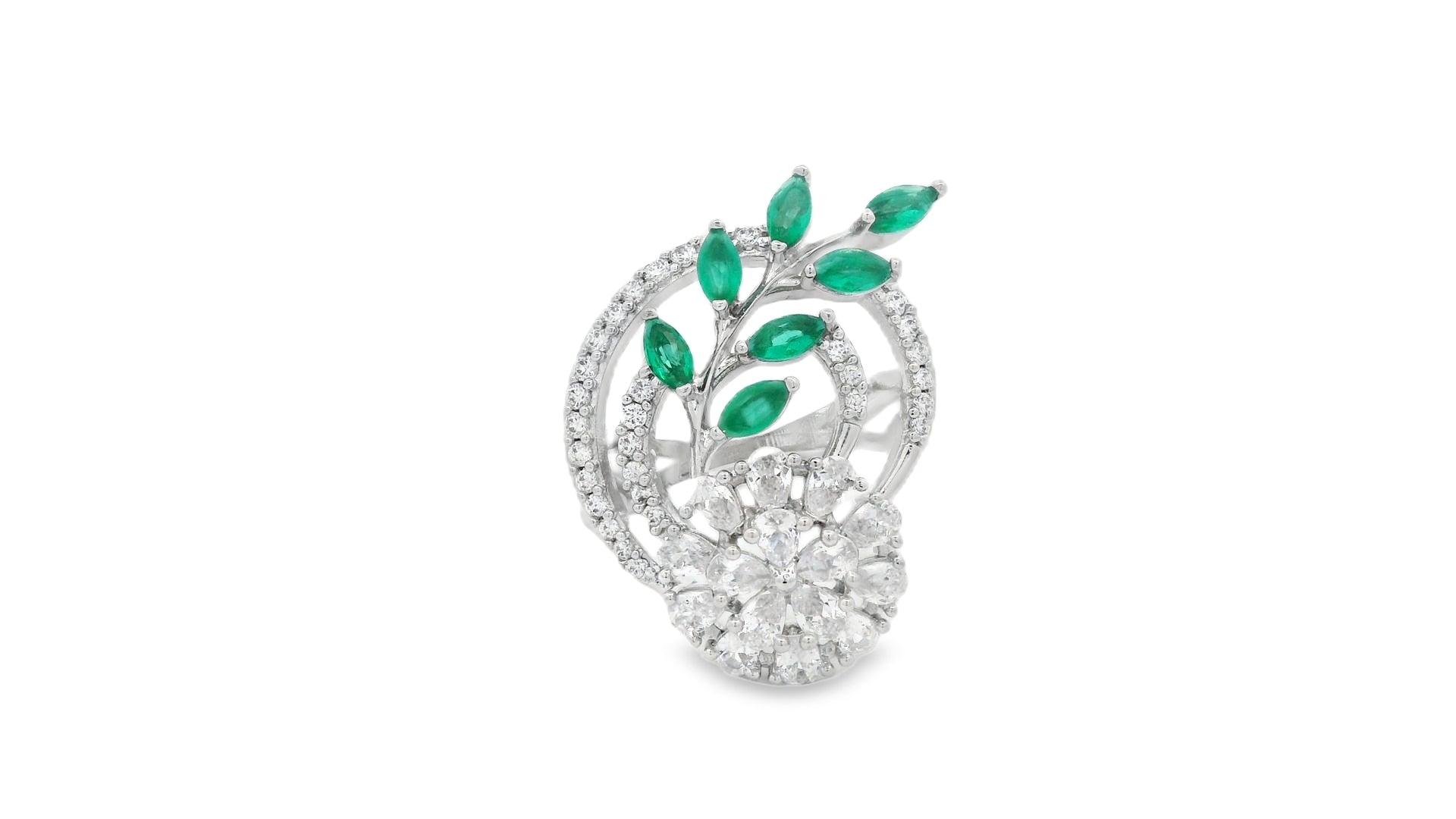 Zircon Finger Ring 29156
