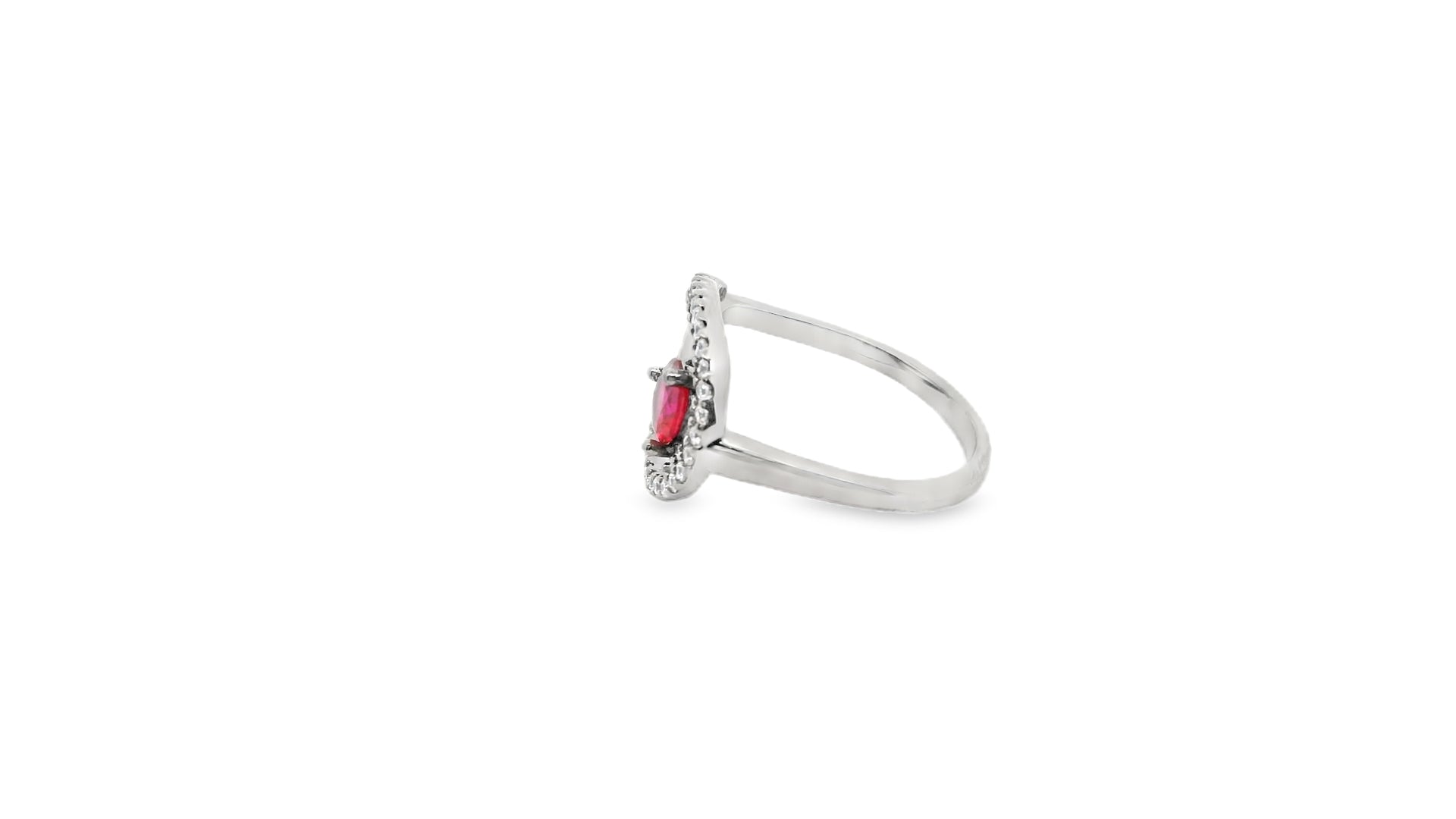 Zircon Finger Ring   29689