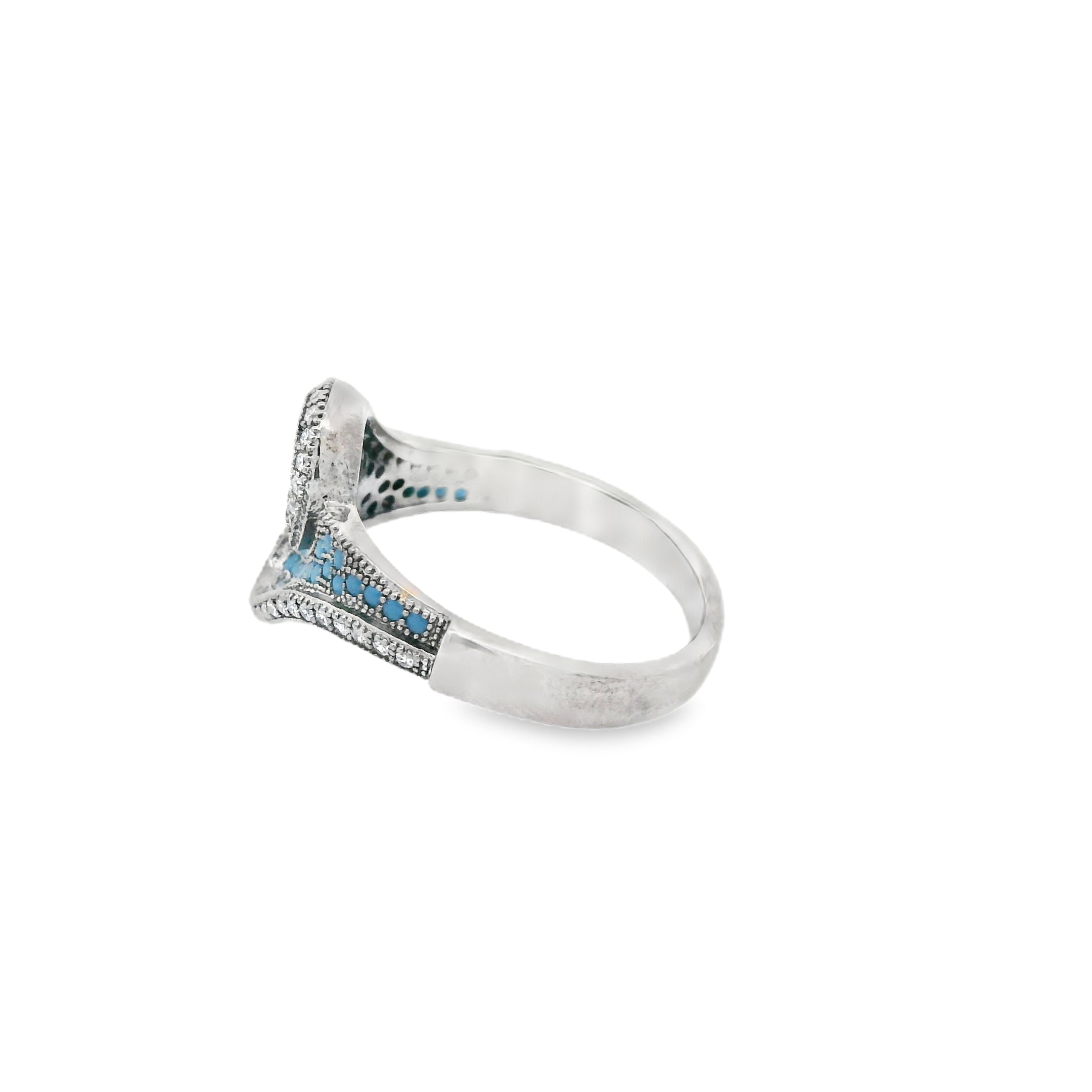 Zircon Finger Ring   29706