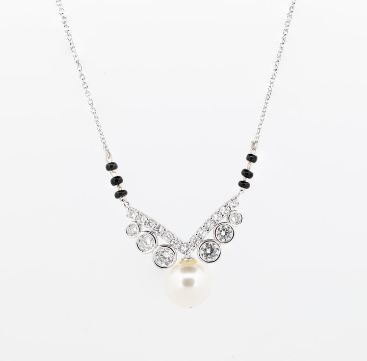 92.5 Silver Mangalsutra 15539