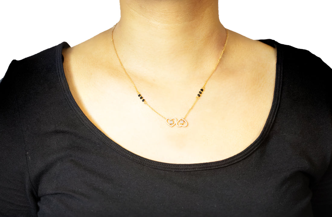92.5 Silver Mangalsutra 8473