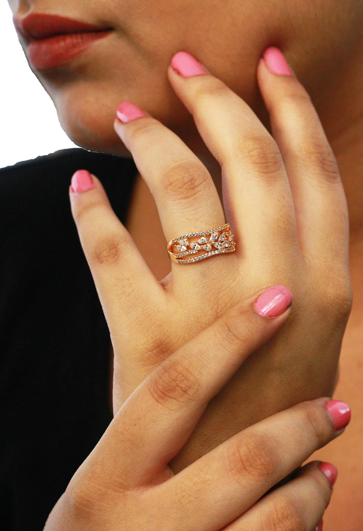 Zircon Finger Ring 19446