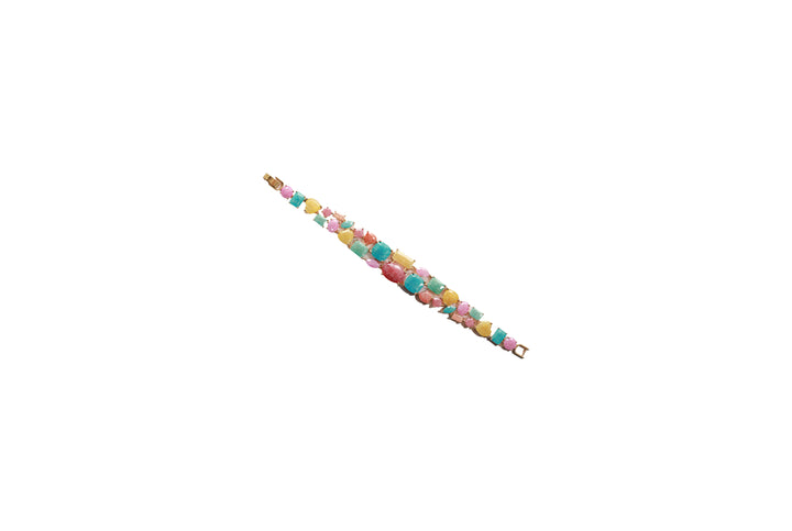 Zircon Pastel Stone Crush Bracelet 13072