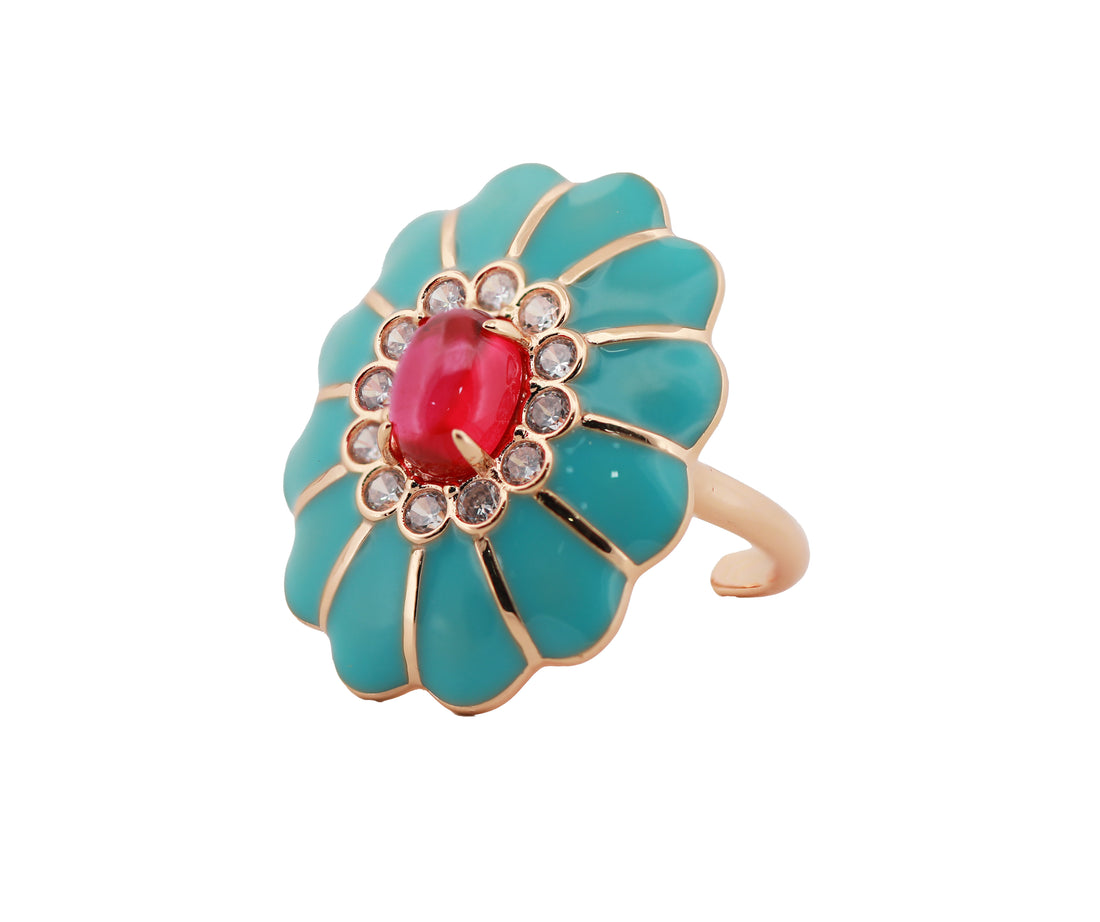 Zircon Finger Ring 64