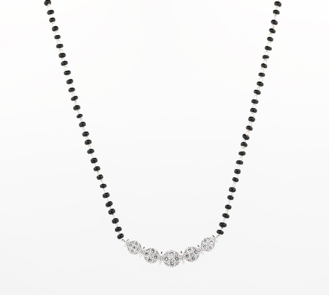 92.5 Silver Mangalsutra 15540