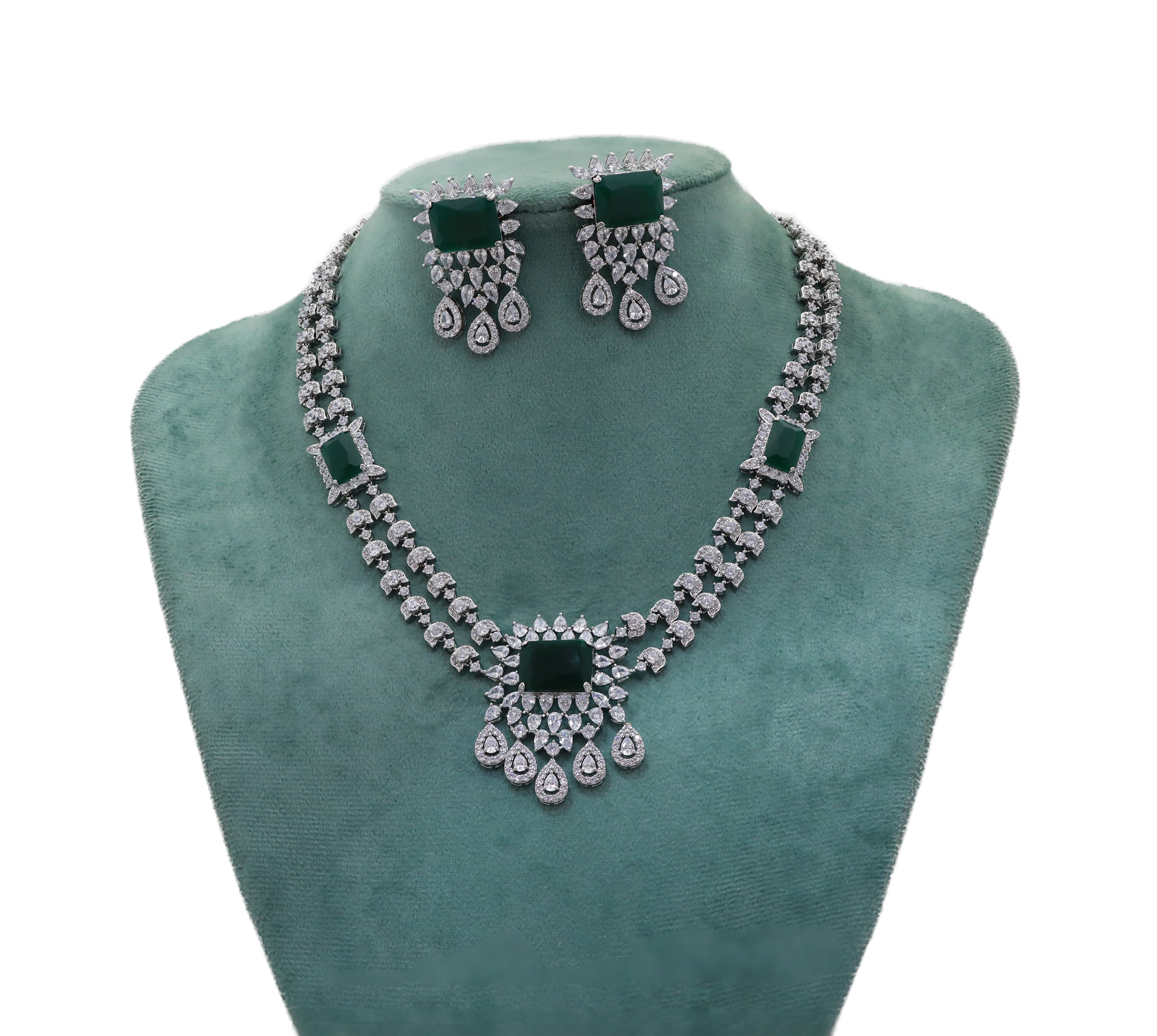 Zircon Royal Heritage Necklace Set 4311