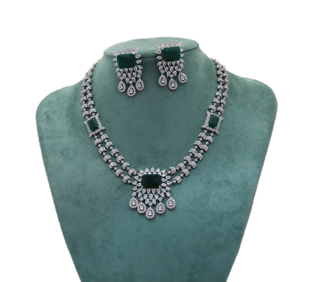 Zircon Royal Heritage Necklace Set 4311