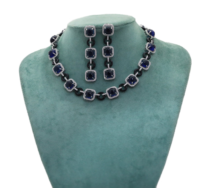 Zircon Modern Fusion Necklace Set 4781