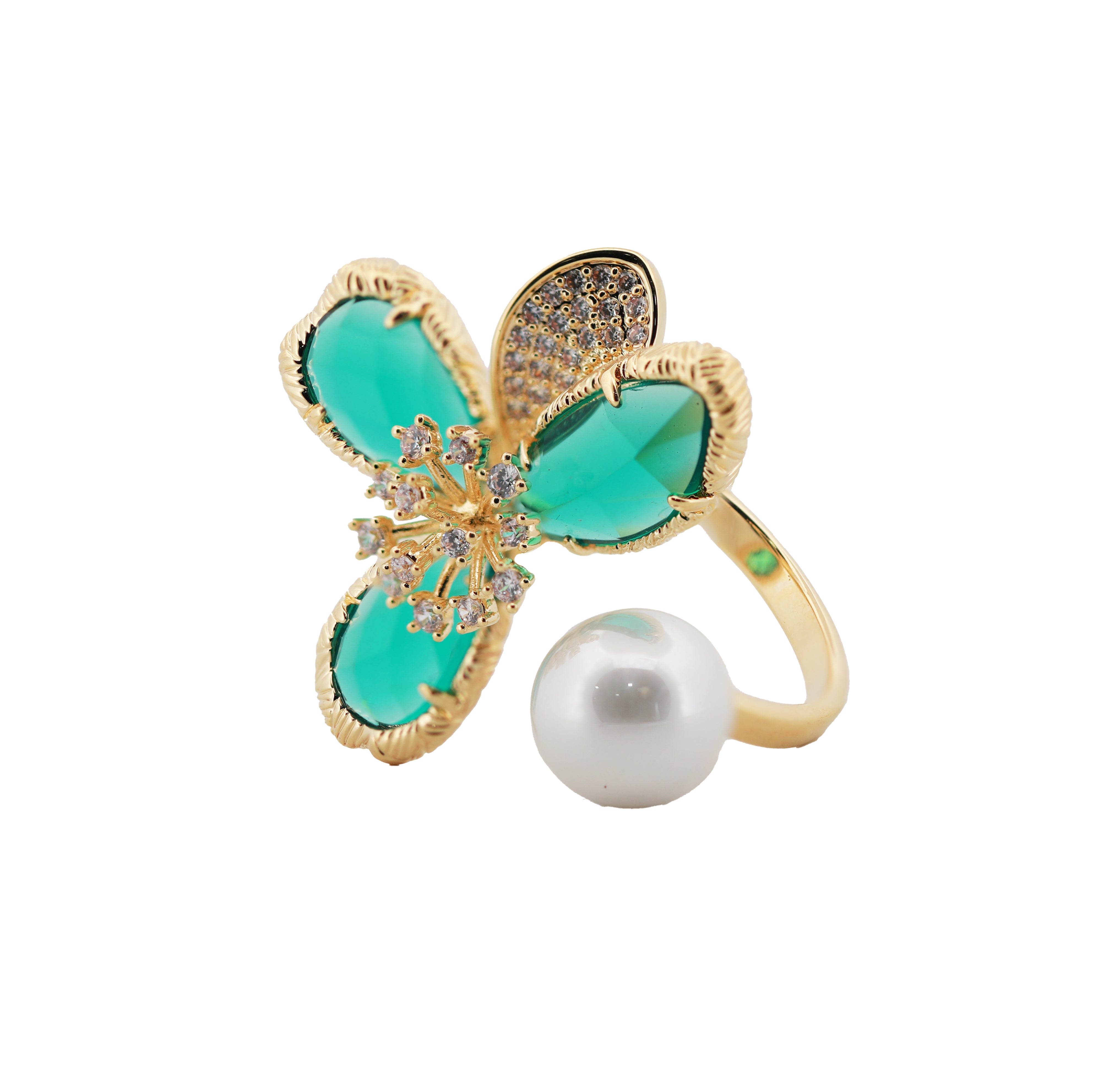 Zircon Finger Ring 28004