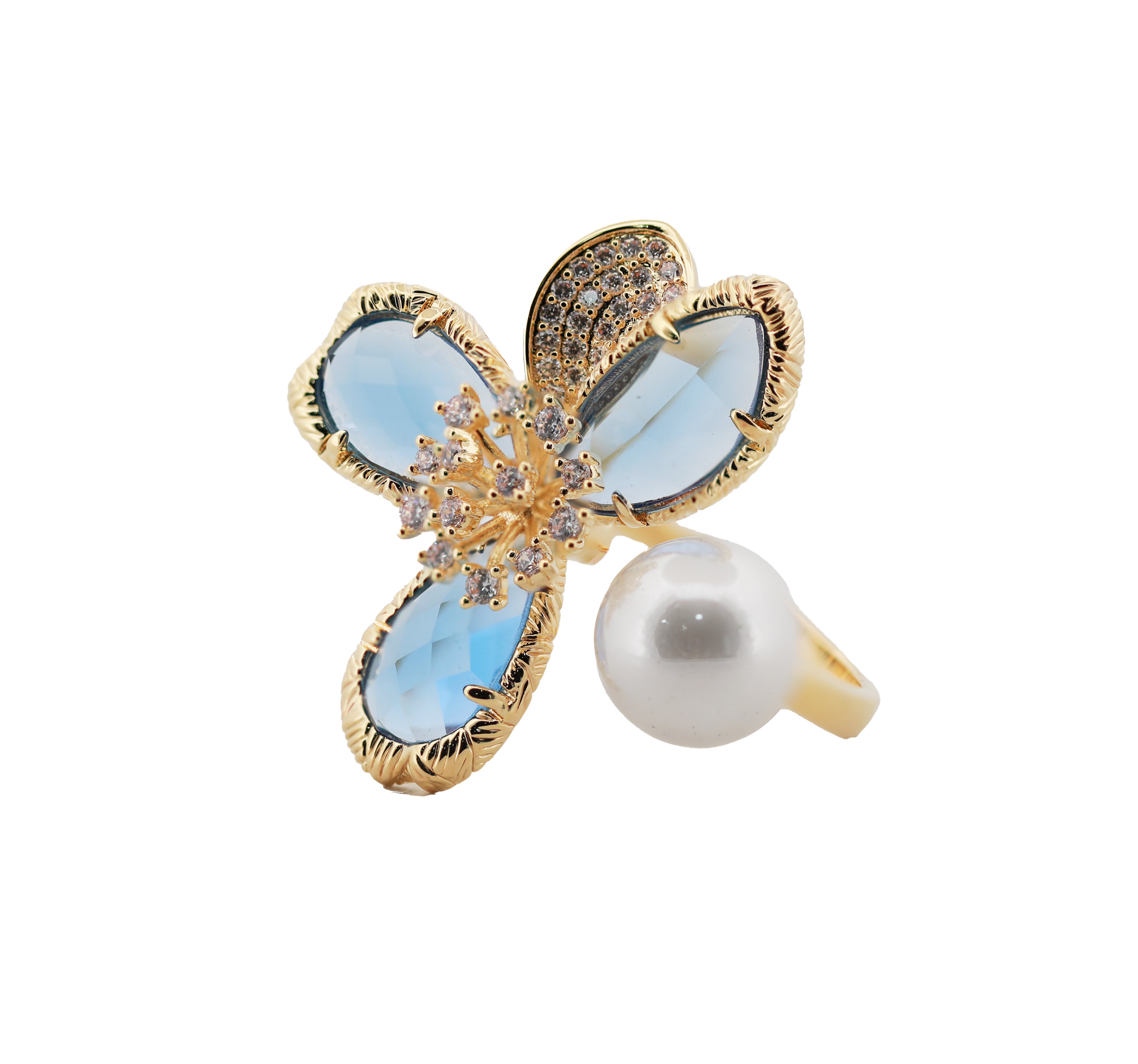 Zircon Finger Ring 28004