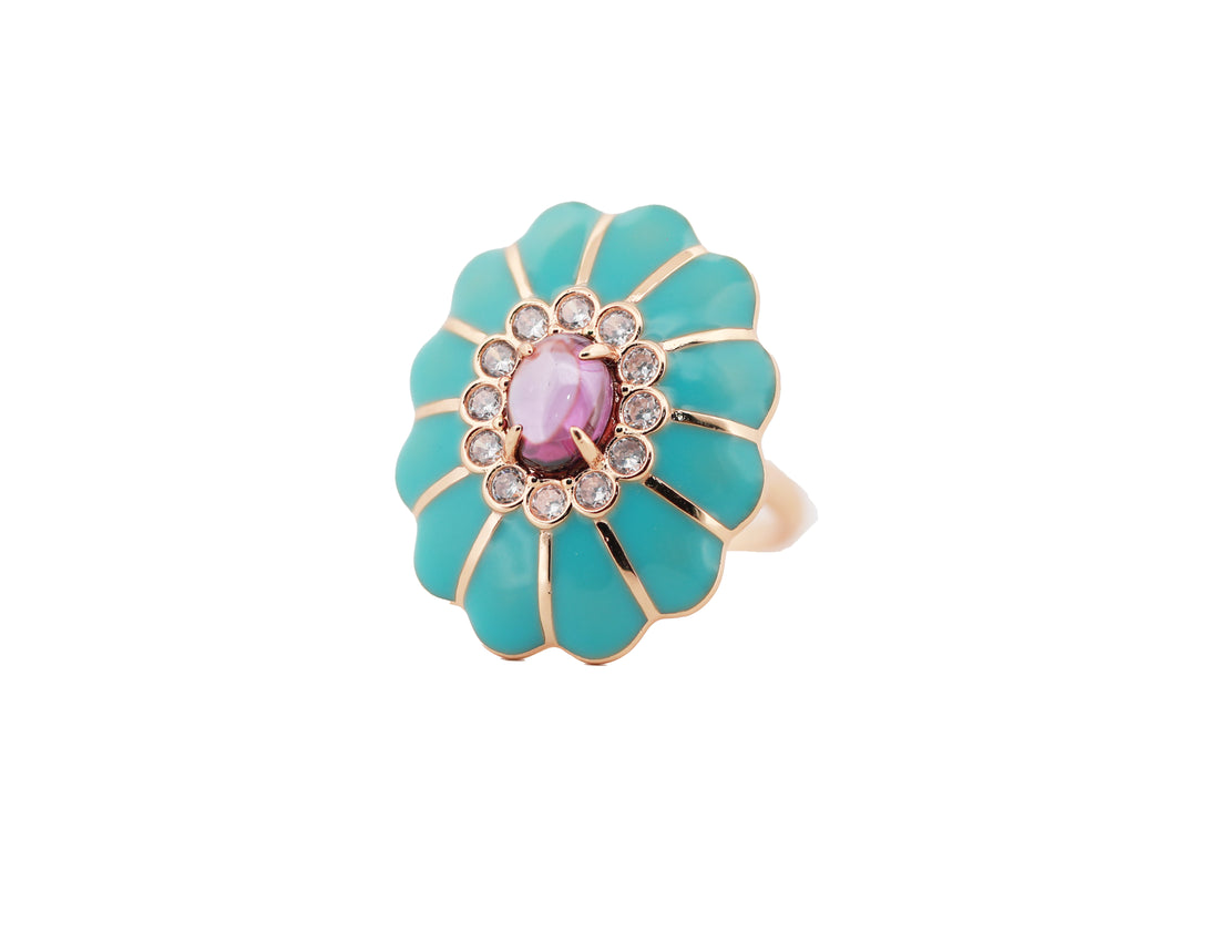 Zircon Finger Ring 64