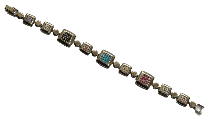 Zircon Square Motif  Bracelet 5403