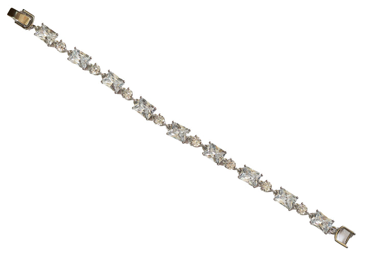Zircon Dual-Cut Tennis Bracelet 5597
