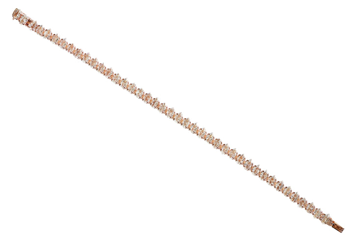 Zircon Petal-Inspired Bracelet 5665
