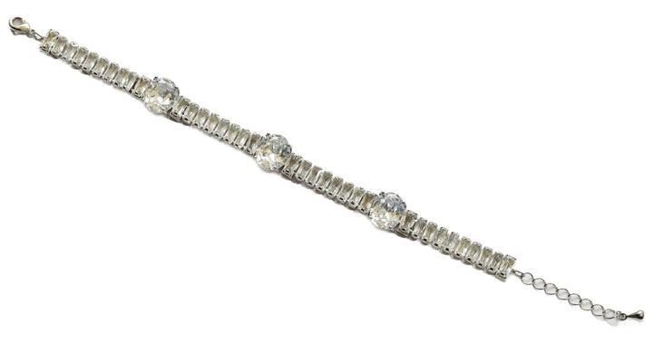 Zircon Mixed-Cut Line Bracelet 5576