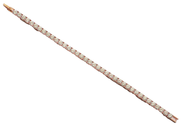 Zircon Round -Cut Link Bracelet 5889