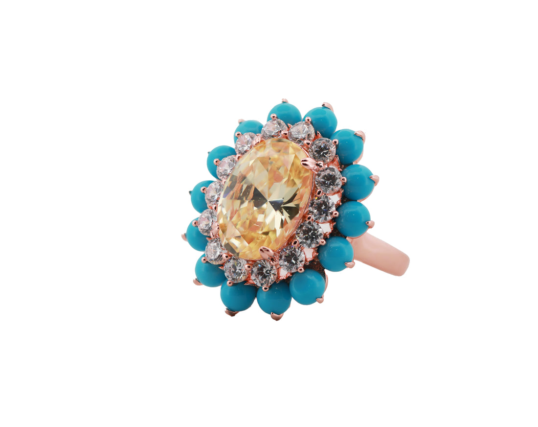Zircon Finger Ring 6