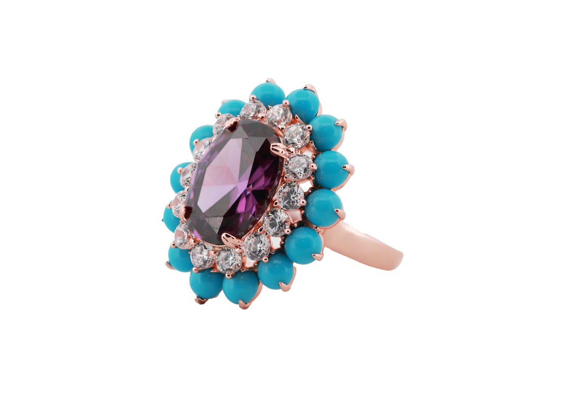 Zircon Finger Ring 6