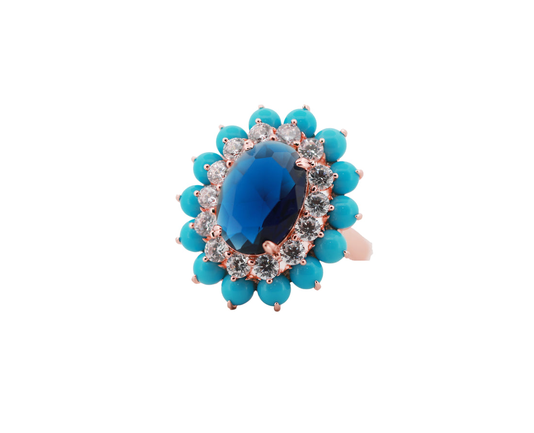 Zircon Finger Ring 6