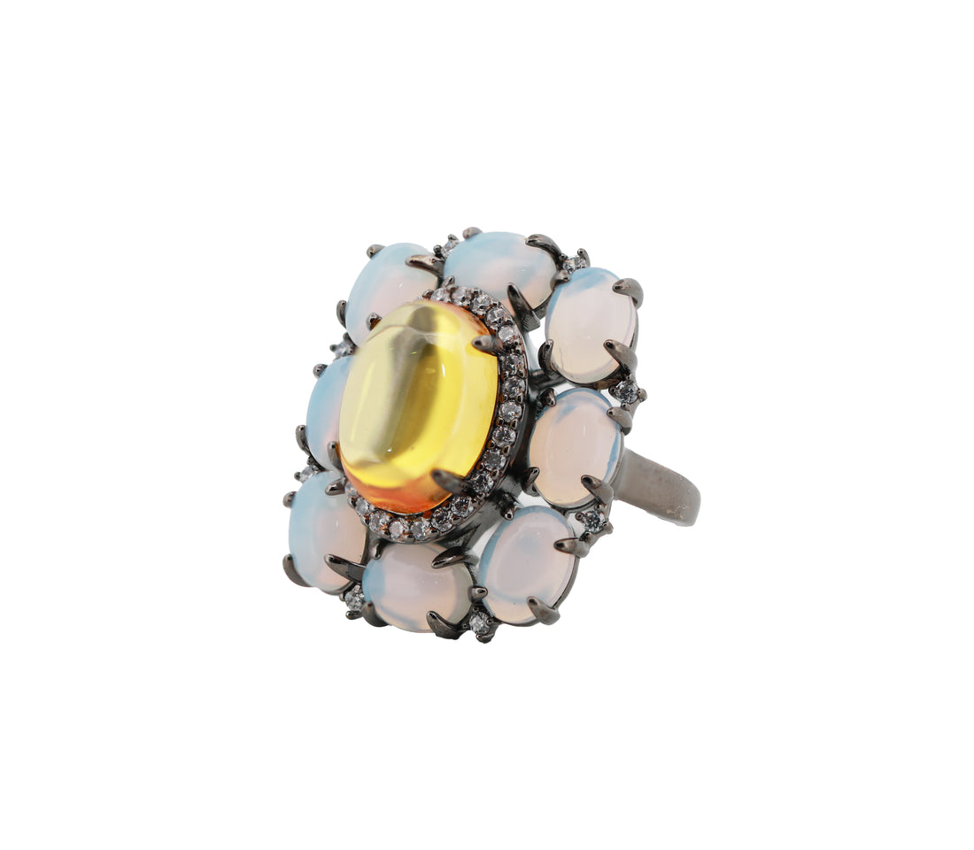 Zircon Finger Ring 11