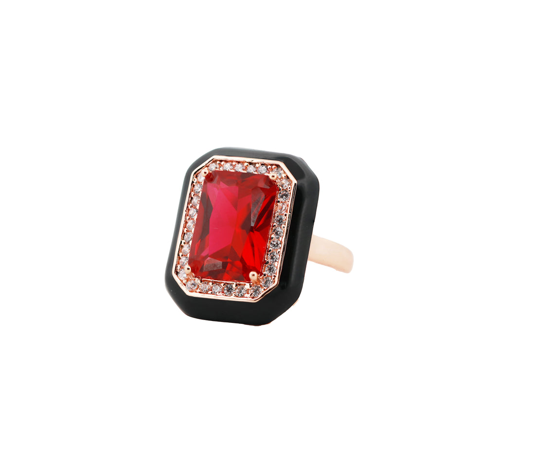 Zircon Finger Ring 62