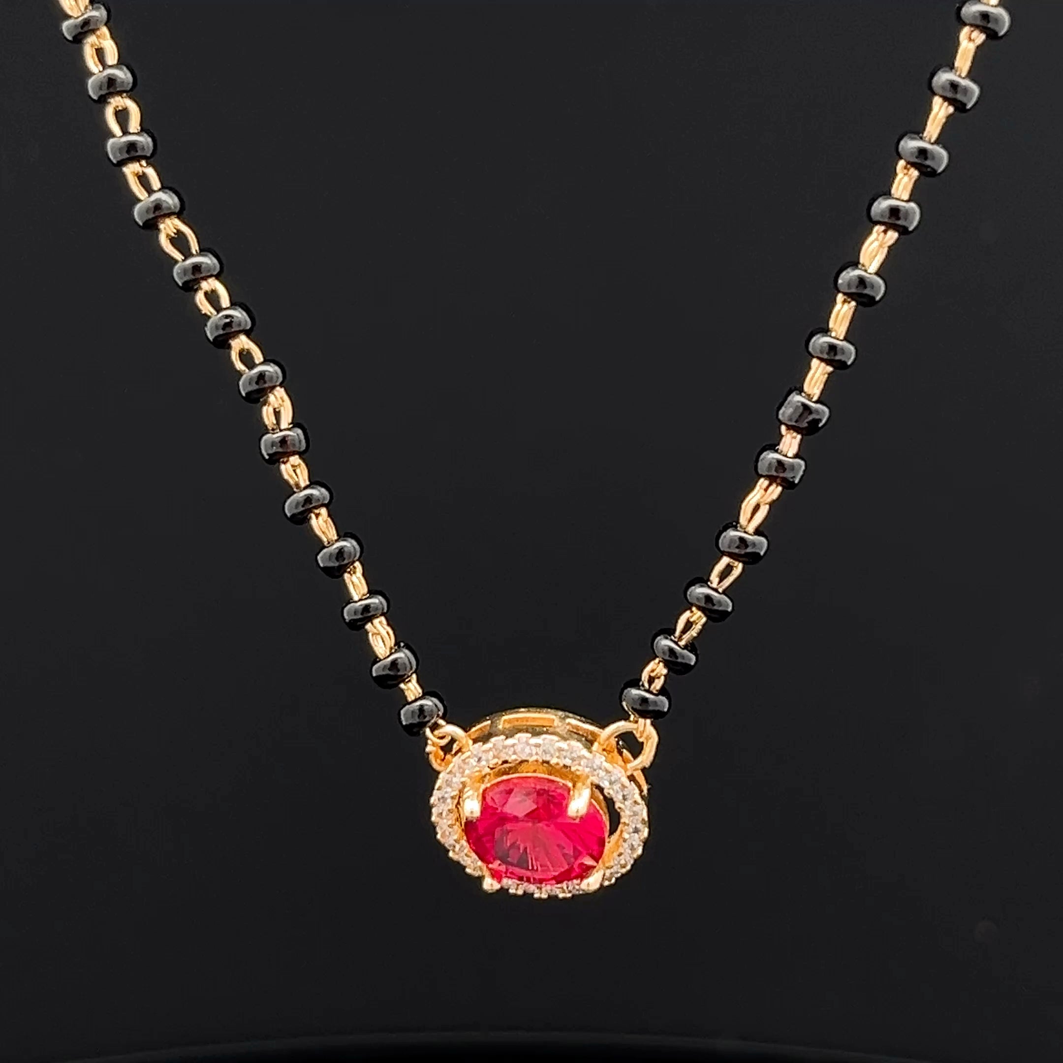 Zircon Mangalsutra  7542