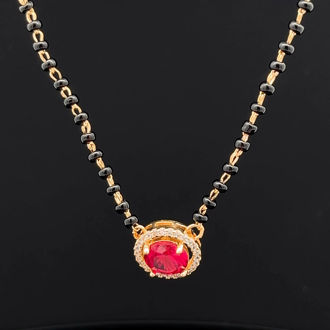 Zircon Mangalsutra  7542
