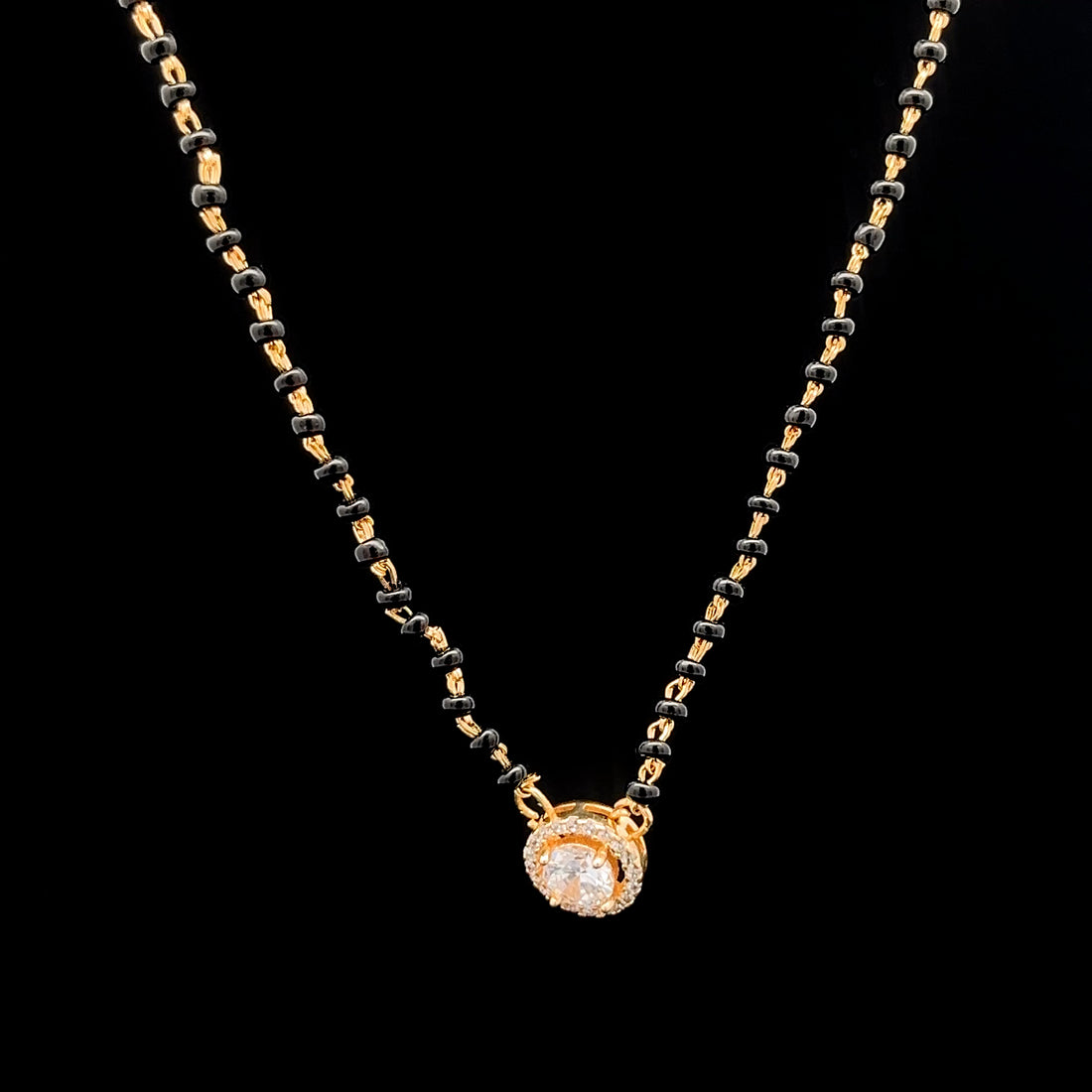 Zircon Mangalsutra  7542