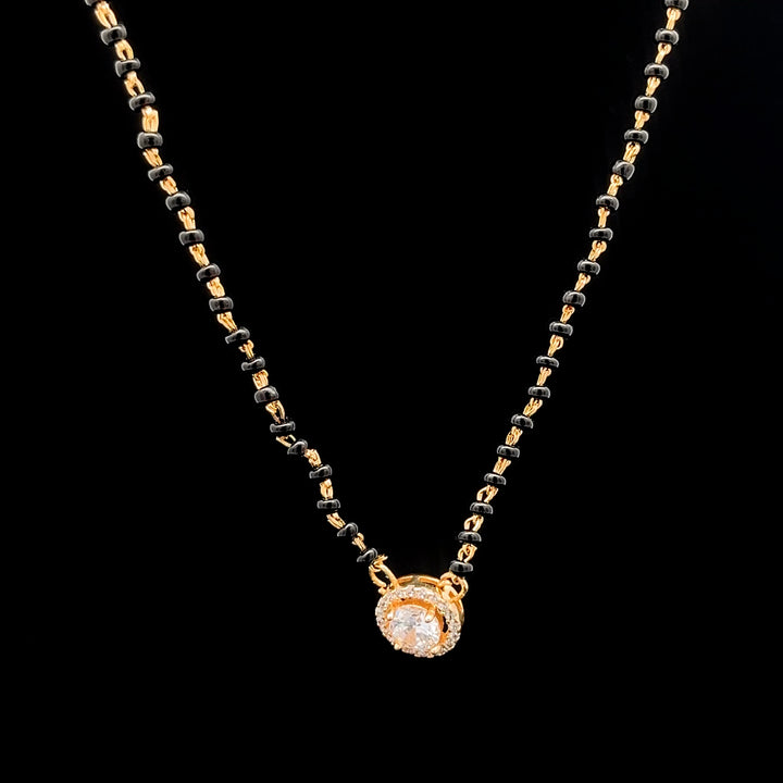 Zircon Mangalsutra  7542