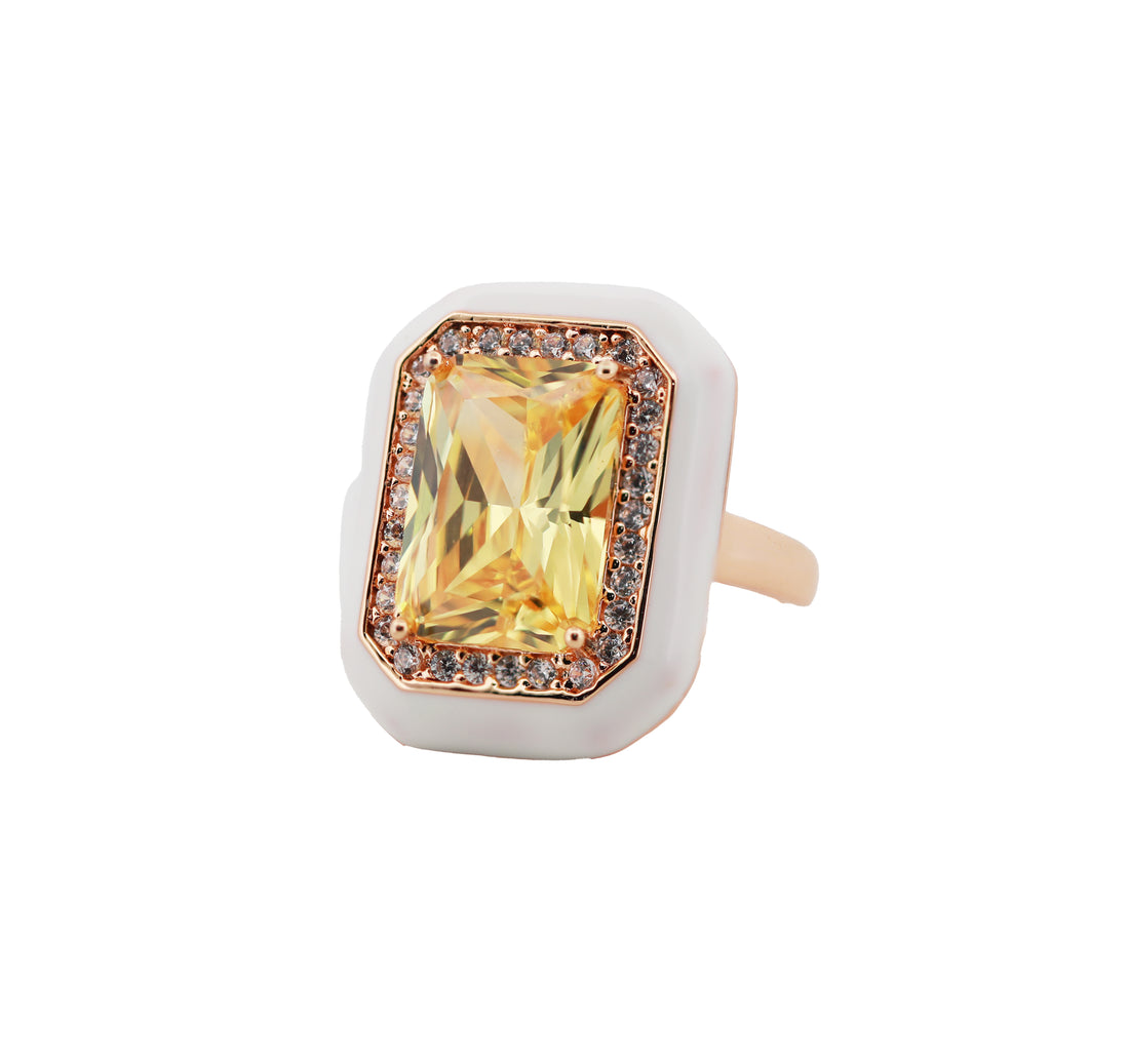 Zircon Finger Ring 62