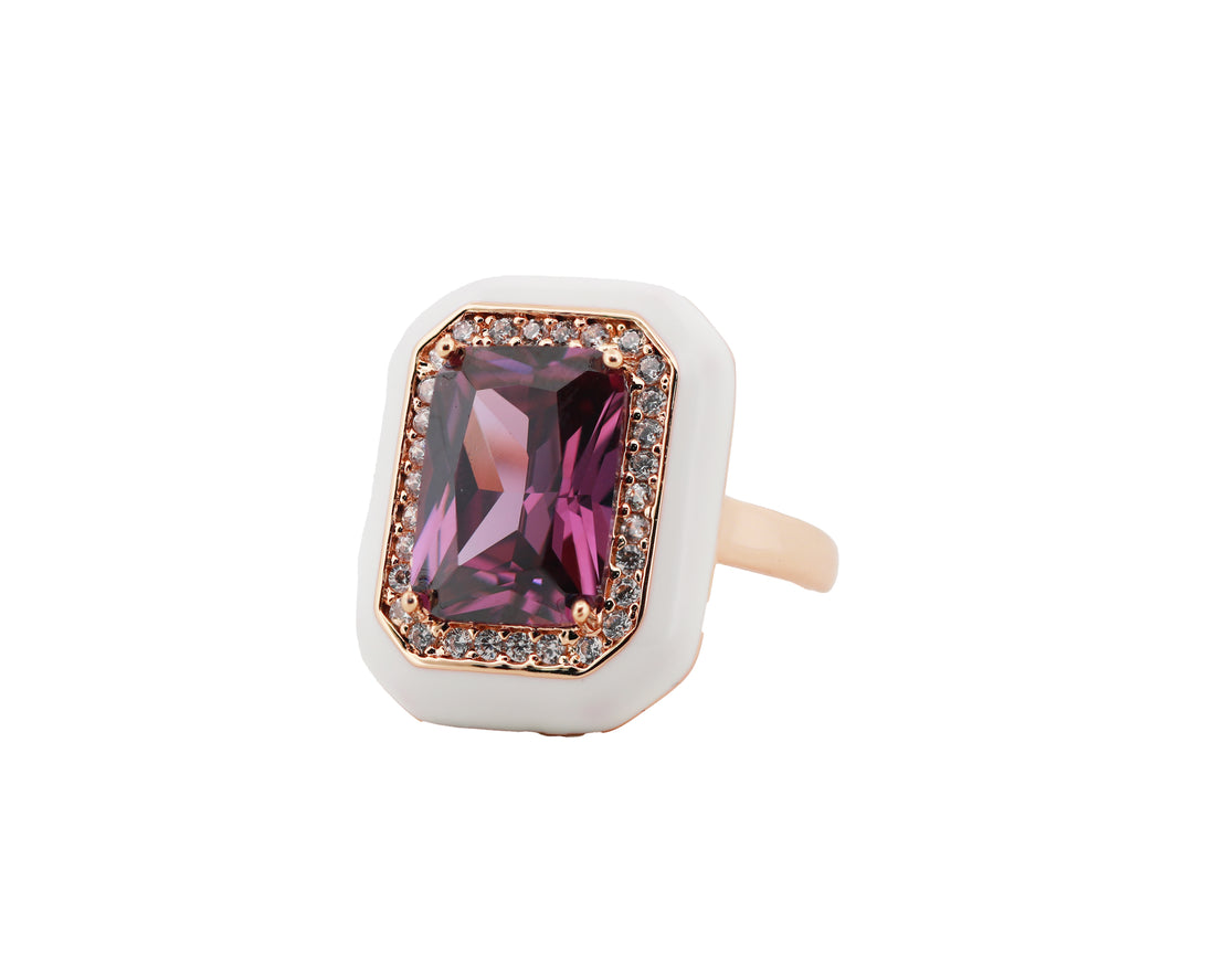 Zircon Finger Ring 62