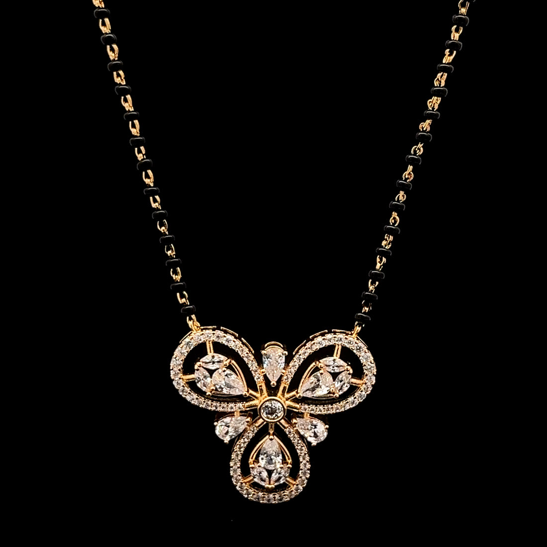 Zircon Mangalsutra  9695