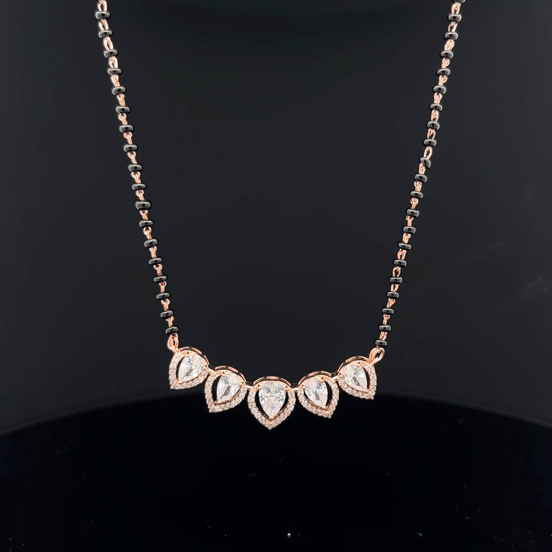 Zircon Mangalsutra 9708