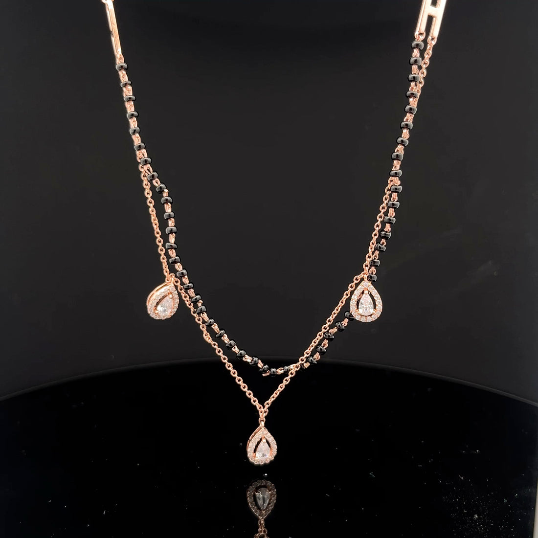 Zircon Mangalsutra 9771