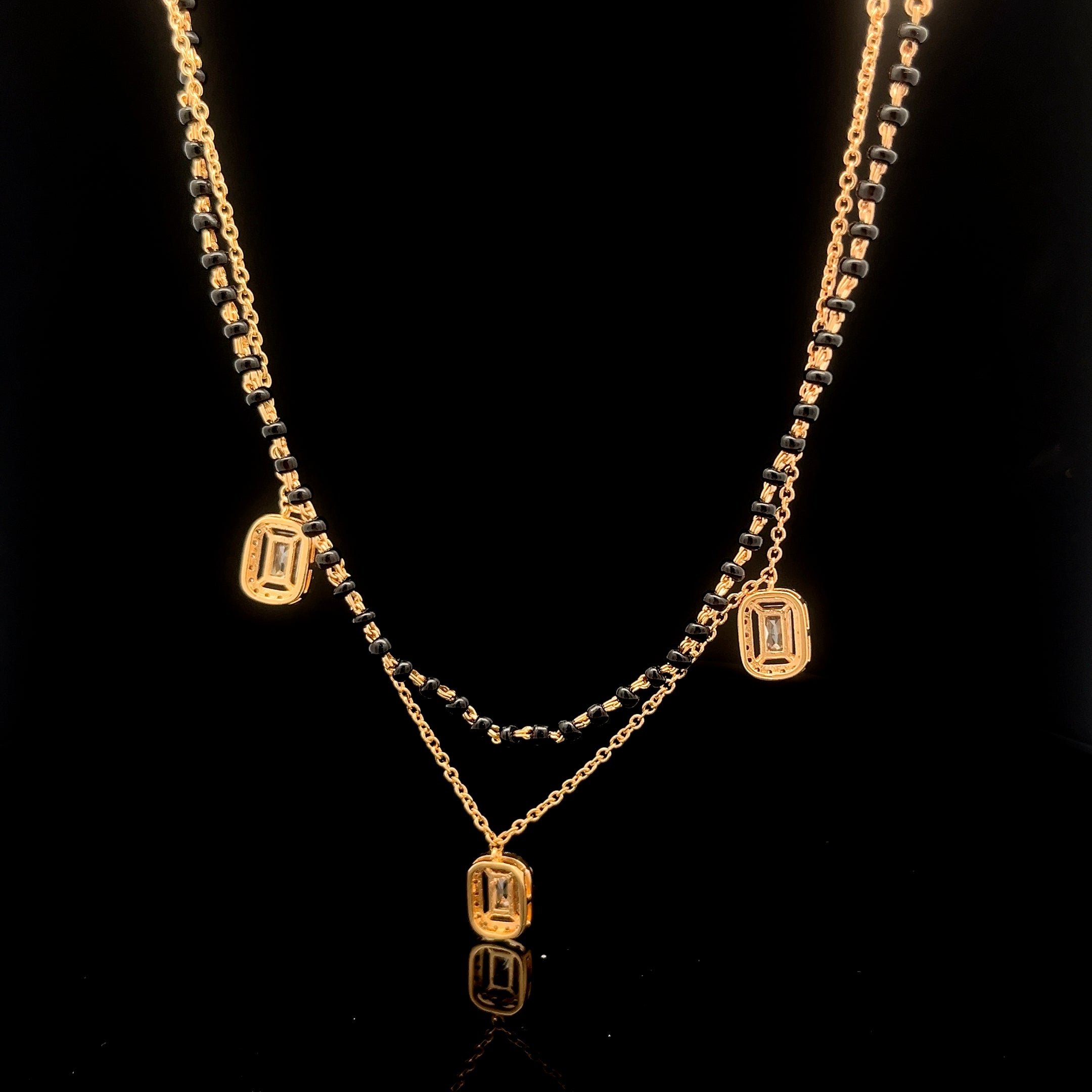 Zircon Mangalsutra 9771