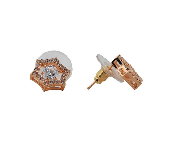 Zircon Star-Shaped Stud Tops 14936