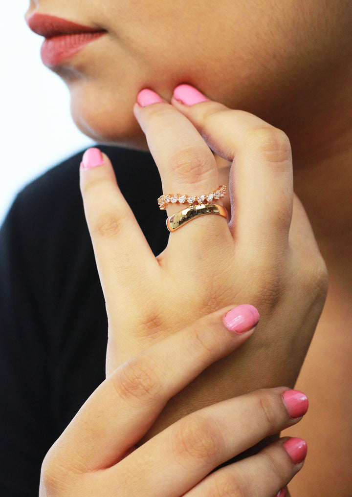 Zircon Finger Ring 19487