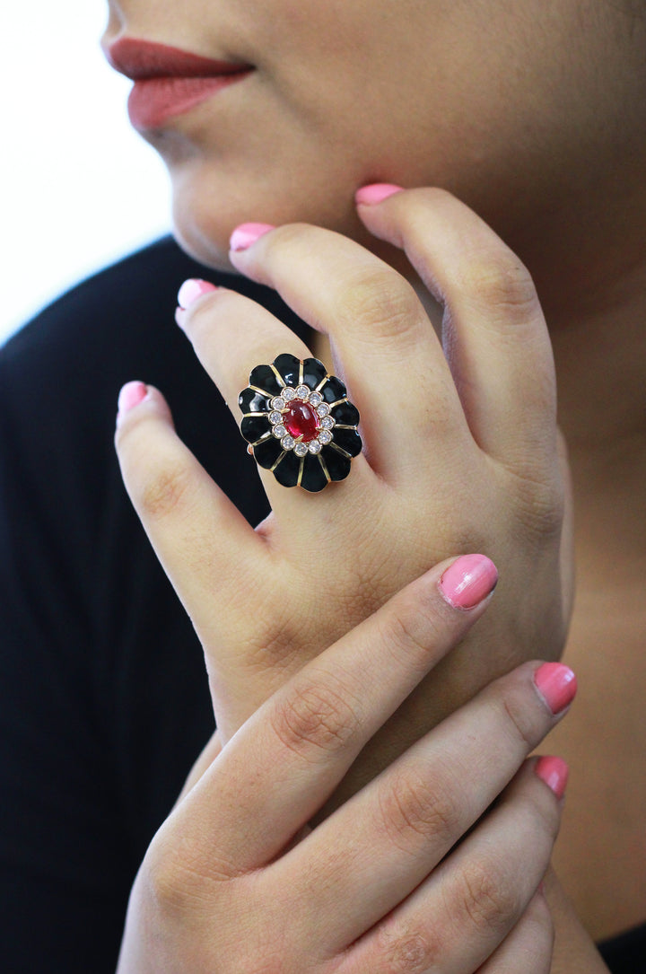 Zircon Finger Ring 64