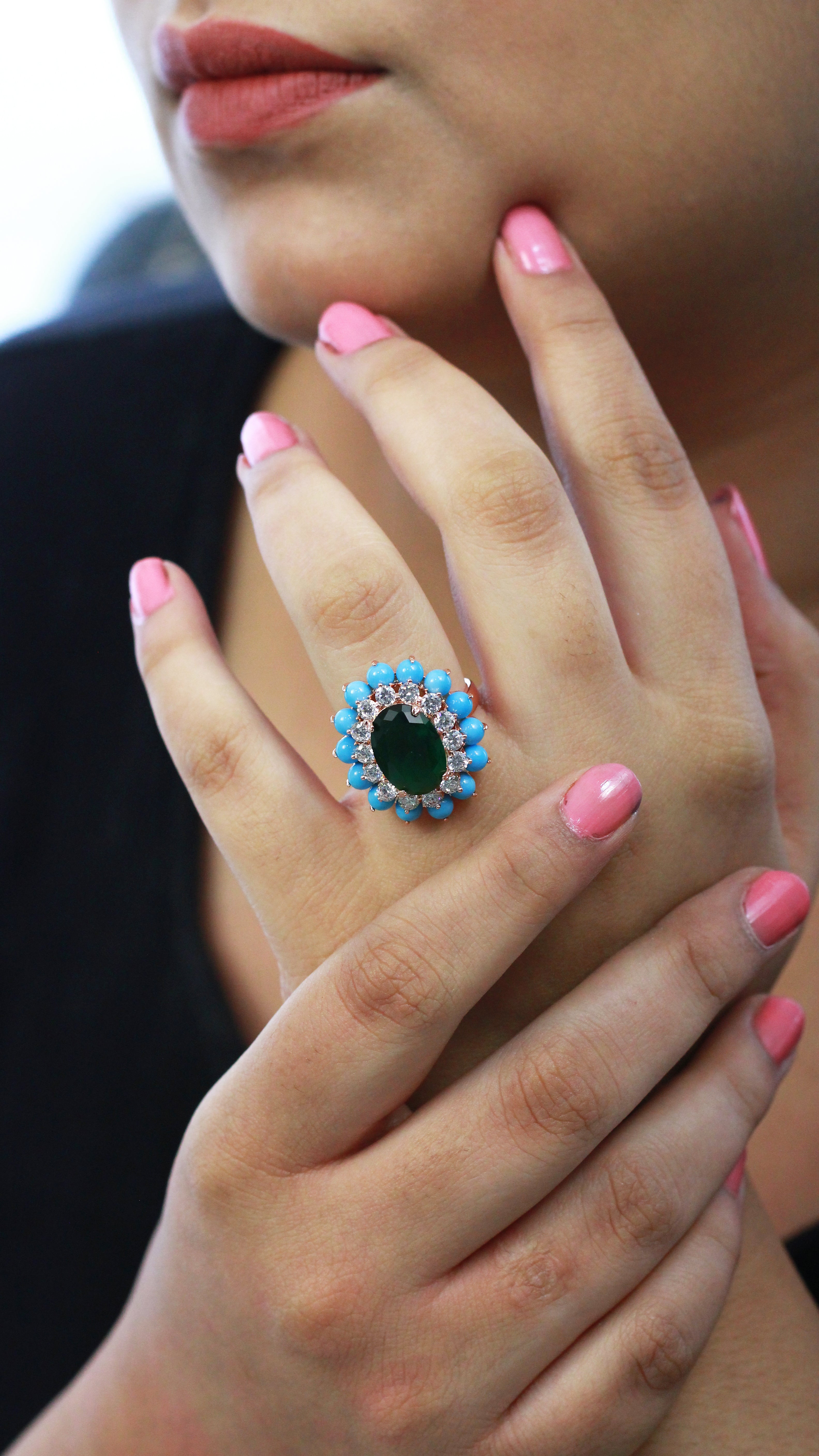 Zircon Finger Ring 28026